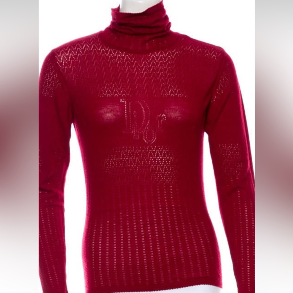 Christian Dior Pointelle Sweater John Galliano - image 6